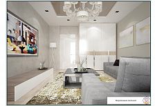 Дизайн-проект интерьера 2-х комнатной квартиры по ул. Дальняя